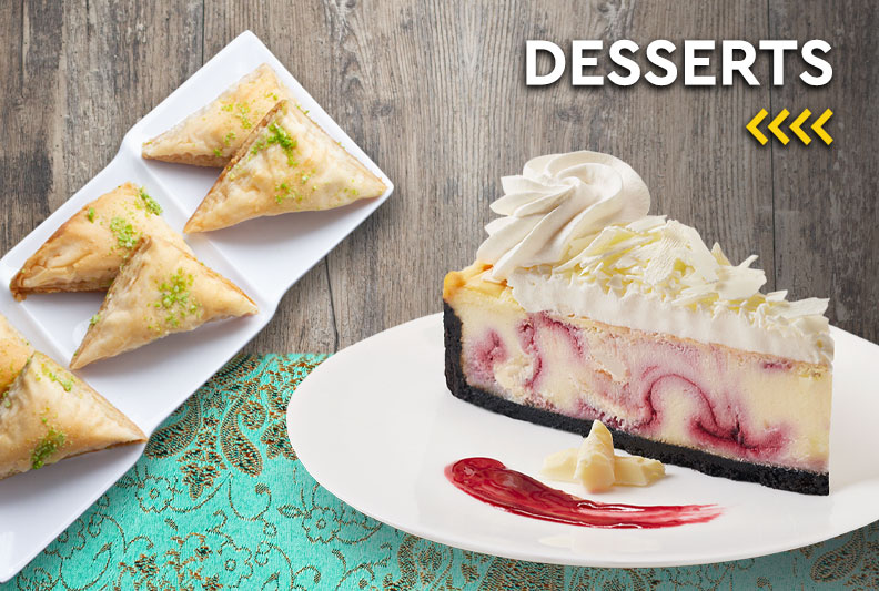 Pita Land Desserts | Cheese Cake Factory Cakes | Baklava